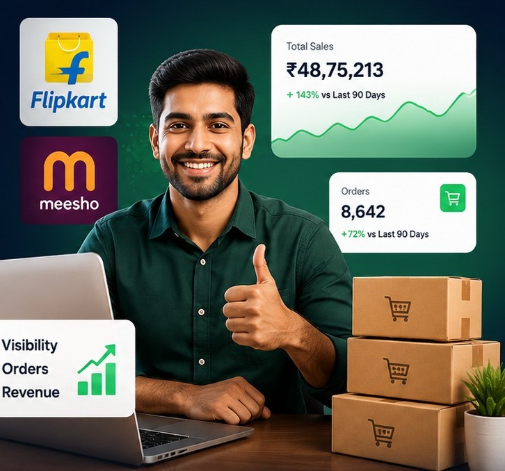 Flipkart & Meesho seller growing sales
